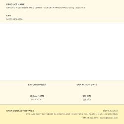 Gancho Multiuso Pared Corto - Soporta Aproximado 25Kg 15X15X9Cm