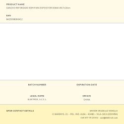 Gancho Reforzado Edm Para Expositor 00040 Ø0,7X20Cm