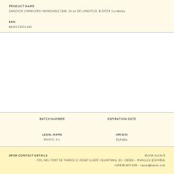 Ganchos Carnicero Inoxidable 18/8, 16 Cm De Longitud, Blíster 3 Unidades