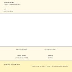 Garrafa Caña Y Mimbre 4L.