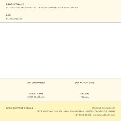 Gota Autoadhesiva Protectora Ø16X7,9Mm (Blister 6 Unid.) Inofix