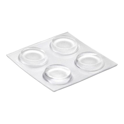Gota Autoadhesiva Protectora Ø19X4Mm (Blister 4 Unid.) Inofixcolgador Sobrepuerta Blanco Blister  Inofix