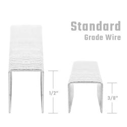 Grapas Variadas, 20Ga T50 10 Mm, 12Mm +  Clavos 18Ga F 15 Mm, 7500 Uds