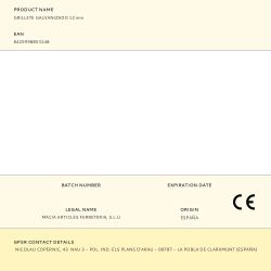 Grillete Galvanizado 12 Mm