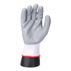 Guante Poliéster Con Palma Nitrilo Para Bricolaje, T-09
