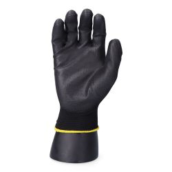 Guante Poliéster Con Palma Poliuretano Para Jardín Agricultura, T-10