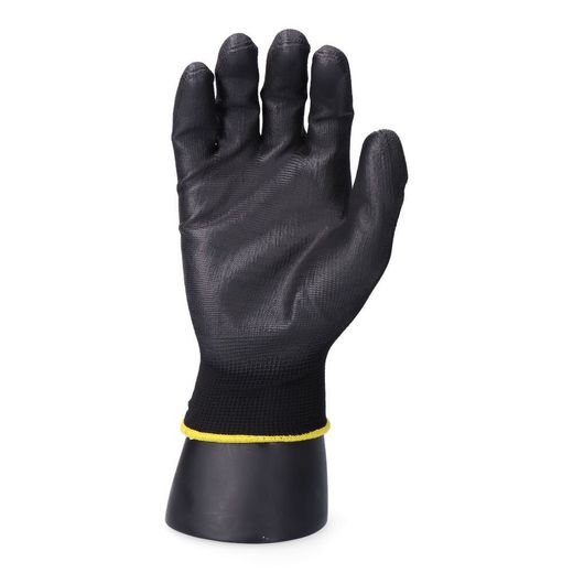 Guante Poliéster Con Palma Poliuretano Para Jardín Agricultura, T-10
