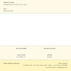 Guarda Ropa Bon Ton 30 X 40 X 20 Cm