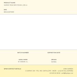 Guarda Traje Bon Ton 60 X 100 Cm