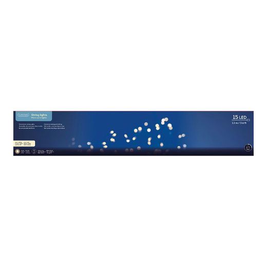 Guirnalda 15 Microled Modelos Surtidos 110 Cm