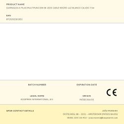 Guirnalda A Pilas, Multifunción, Uso Exterior, Blanco Cálido, Cable Negro, 96 Leds, 7,50 M