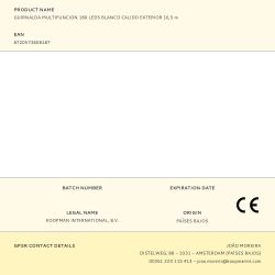 Guirnalda Multifunción, Uso Exterior, Blanco Cálido, 180 Leds, 16,5 M