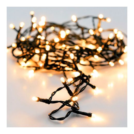 Guirnalda Multifunción, Uso Exterior, Blanco Cálido, 80 Leds, 9 M