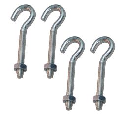 Hembrilla Abierta Con Tuerca Hm02, M3 X 30 Mm, Zincado, Blister 4 Uds