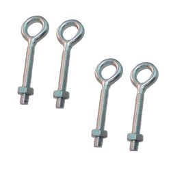 Hembrilla Soldada Con Tuerca Hm01, M4 X 30 Mm, Zincado, Blister 4 Uds