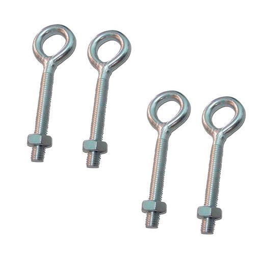 Hembrilla Soldada Con Tuerca Hm01, M4 X 30 Mm, Zincado, Blister 4 Uds