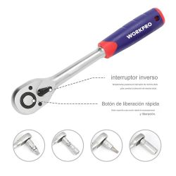 Herramientas Mecánica, Juego De 108 Piezas