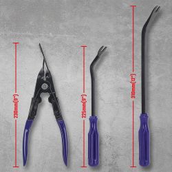 Herramientas Saca Grapas, 3 Piezas