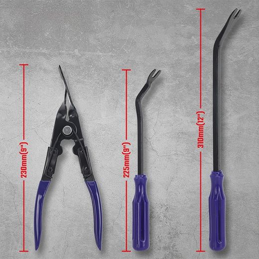 Herramientas Saca Grapas, 3 Piezas