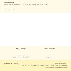 Hilo De Estaño 60% Sn, 40%Pb, 2% Flux 1Mm Carrete 100G