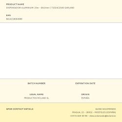 Hilo Para Desbrozadora Aluminium, Cuadrado, Ø4,0 Mm, Dispensador 25 M