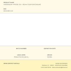 Hilo Para Desbrozadora Typhoon, Ovalado, Ø4,0 Mm, Dispensador 32 M