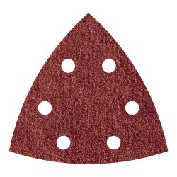 Hoja Lija Triangular Autoadhesiva Para Madera/Metal, 95 Mm, Grano 240, 5 Uds