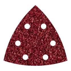 Hojas Abrasivas Adhesivas De Corindón, 95 Mm, Grano 40 Delta, 5 Uds