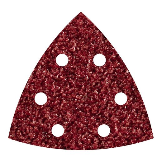 Hojas Abrasivas Adhesivas De Corindón, 95 Mm, Grano 40 Delta, 5 Uds