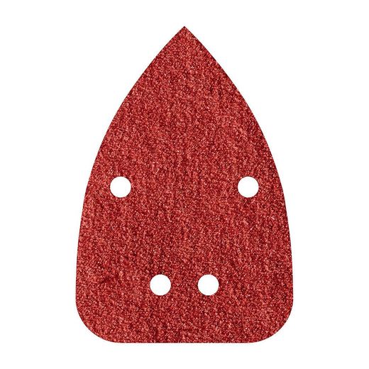 Hojas De Lijar Adhesivas De Corindón Perforadas 96 X 136 Mm, Grano 240, 10 Uds