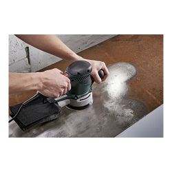 Hojas De Lijar Adhesivas De Corindón Perforadas, Ø125 Mm, Grano 40, 5 Uds