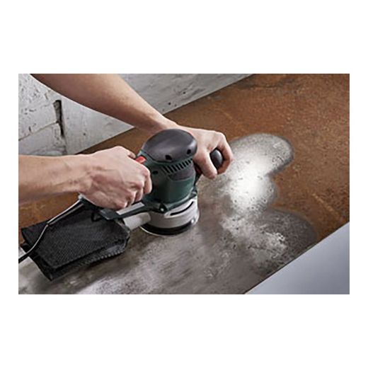 Hojas De Lijar Adhesivas De Corindón Perforadas, Ø125 Mm, Grano 40, 5 Uds