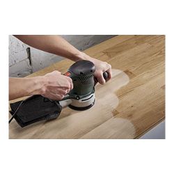 Hojas De Lijar Adhesivas De Corindón Perforadas, Ø125 Mm, Grano 80, 5 Uds