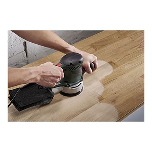 Hojas De Lijar Adhesivas De Corindón Perforadas, Ø125 Mm, Grano 80, 5 Uds