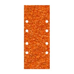 Hojas De Lijar De Corindón Perforadas, 93 X 230 Mm, Grano 40, 5 Uds
