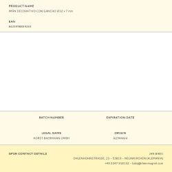 Imán Decorativo Con Gancho Ø32 X 7 Mm