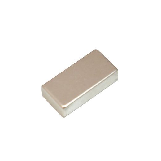 Imán Neodimio Bloque Im30 Níquel 20 X 10 X 5 Mm