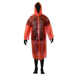 Impermeable Tamaño Grande Colores Surtidos (Rojo Y Azul)