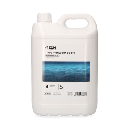 Incrementador De Ph Líquido, Garrafa 5 L
