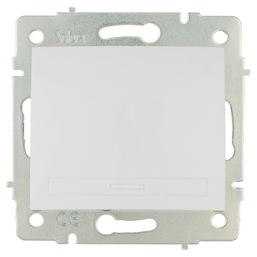 Interruptor Bipolar 10Ax 250V Serie Europa Solera Erp22Qc