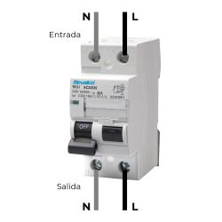 Interruptor Diferencial 2 Polos Revalco 25A
