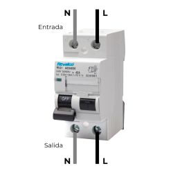 Interruptor Diferencial 2 Polos Revalco 40A