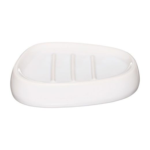 Jabonera De Baño Color Blanco