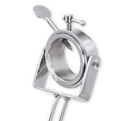 Jamonero Plegable Cabezal Giratorio Base Madera 3 Claveles