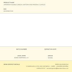 Jamonero Plegable Cabezal Giratorio Base Madera 47 X 18,5 X 37 Cm