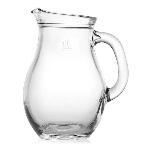 Jarra De Cristal 1 Litro 14,2X9X20Cm