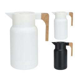 Jarra Térmica Con Asa De Madera Colores Surtidos 1 L