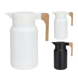 Jarra Térmica Con Asa De Madera Colores Surtidos 1 L