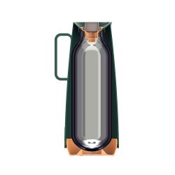 Jarra Térmica Exata Verde 1 L