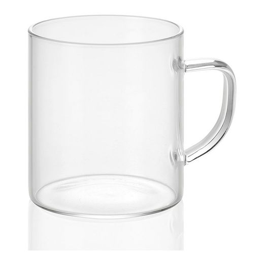 Tazas De Vidrio 300 Ml Ø7,5 X 8,5 Cm, 2 Uds